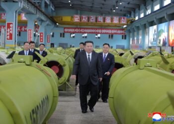 North Korea’s Kim Jong Un oversees cruise missile launching drill