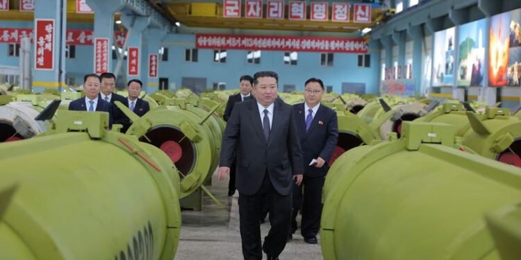 North Korea’s Kim Jong Un oversees cruise missile launching drill