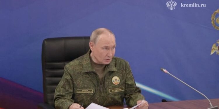 Putin says Russia will achieve its Ukraine aims by force if Kyiv doesn’t want peace