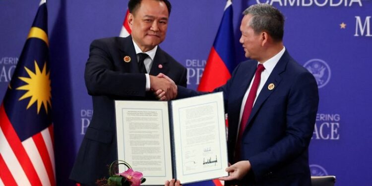 Thailand and Cambodia sign truce to halt fierce border conflict