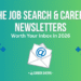 job search career newsletters