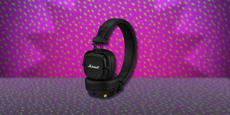 These Stylish Marshall Headphones Are Nearly 50% Off Right Now