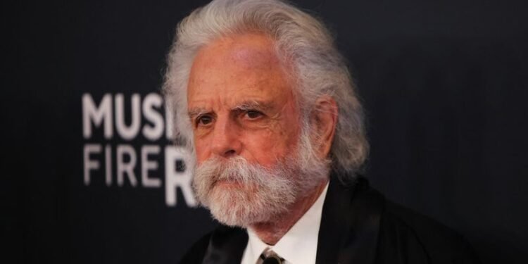 Bob Weir, Grateful Dead co-founder, has died at age 78