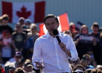Canada’s opposition Conservative Party votes to keep leader Poilievre