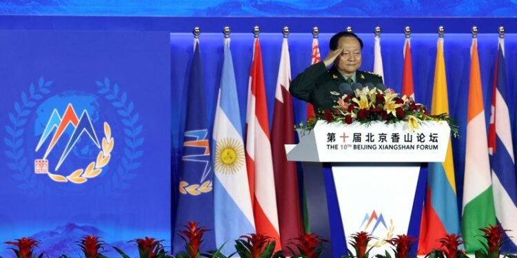 China investigating top general over serious violations, says defence ministry