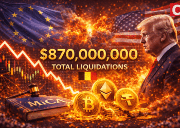 Crypto Market Liquidations Hit $870 Million as EU Escalates Trump Tariff War