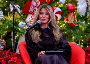 First lady Melania Trump previews new film at private White House screening