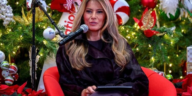 First lady Melania Trump previews new film at private White House screening