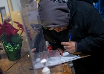 Jobless claims — aka layoffs — fall below 200,000. Labor market shows signs of bottoming out.