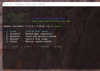 Mole Is the Best Free Mac Cleanup Tool