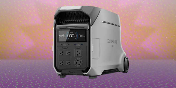 The EcoFlow Delta Pro 3 Power Station Is Nearly Half Off Right Now