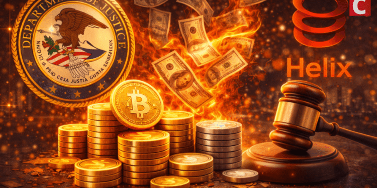 The US DOJ Finalizes $400M Forfeiture in Helix Crypto Mixer Case