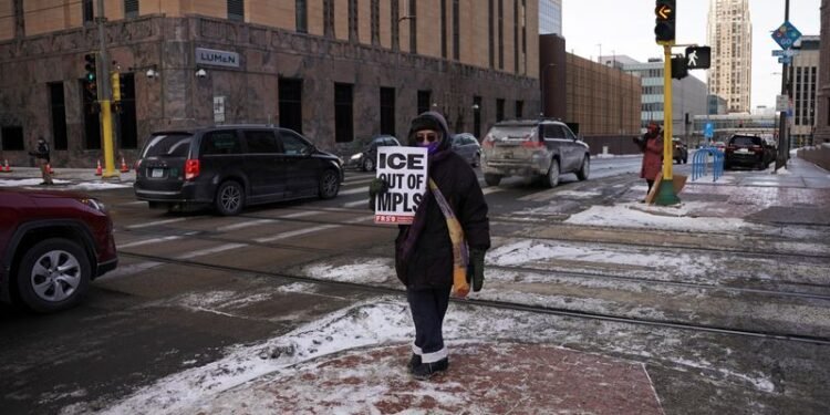 Thousands protest against Trump immigration policies