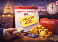 US Crypto Market Bill to Be Delayed to March as Senate Sets Other Priorities