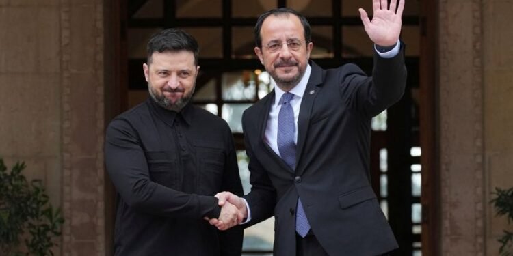 Ukraine pushes EU membership bid as Cyprus takes bloc’s presidency