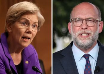 Warren blasts CFPB director Vought for undermining Trump credit card affordability