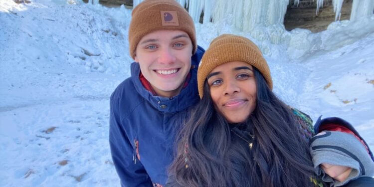 ‘I need protein shakes’: Couples disagree about panic-buying for nationwide snowstorm