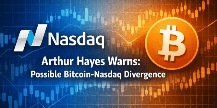Arthur Hayes Warns Nasdaq Divergence is Dollar Liquidity Stress
