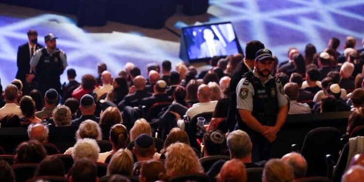 Australian leaders urge calm after Sydney clashes during Israeli President Herzog’s visit