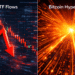 $272B in Bitcoin ETF Outflows Force Crash Below $100B as $HYPER Pumps.