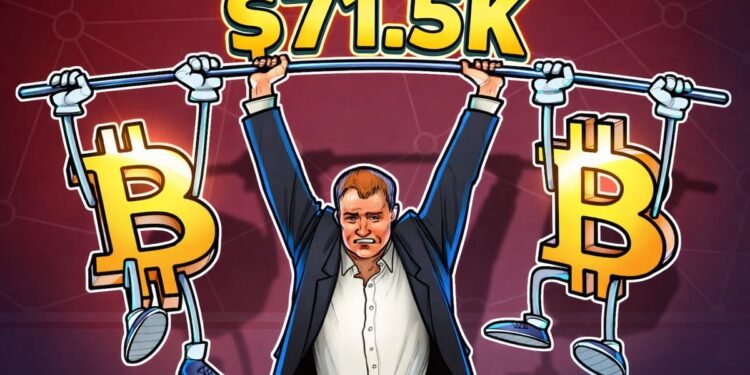 Bitcoin Reclaims $71K, But How Long Will It Hold?