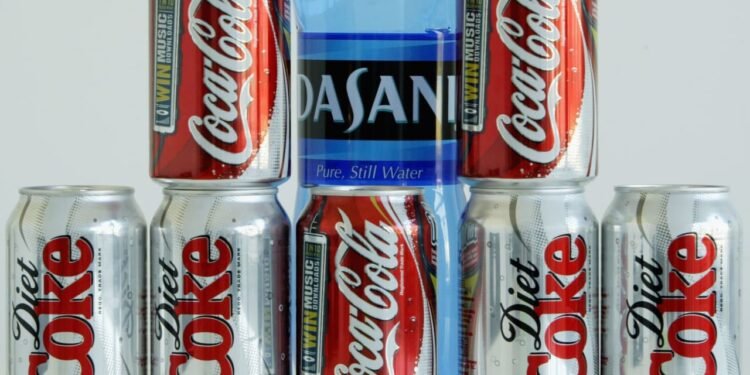 Coca-Cola’s stock falls after a rare sales miss, even as volumes and prices rose