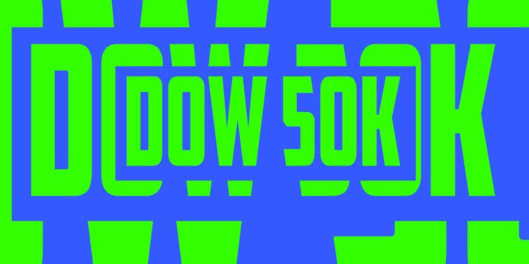 Dow closes above 50,000 for first time to wrap rough week for U.S. stock market