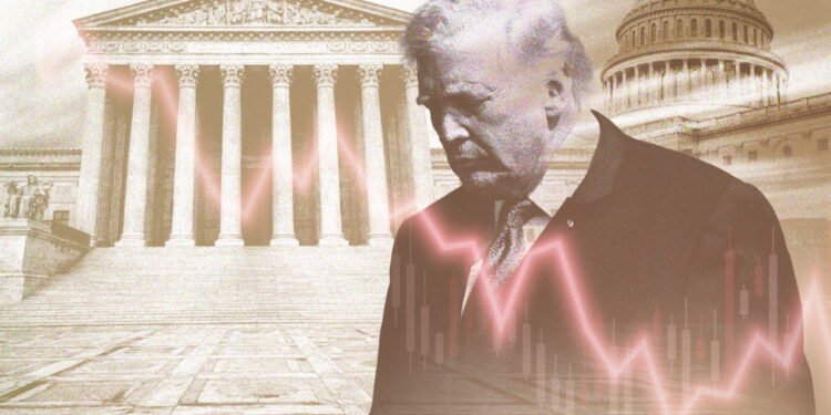 Dow heads for worst day in a month as Trump looks to impose replacement tariffs