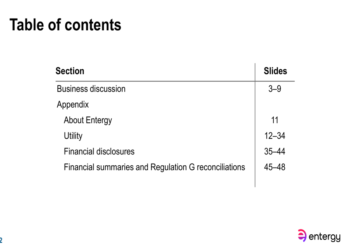 Entergy Q4 2025 slides: $3.91 adjusted EPS despite quarterly miss, projects 8% growth