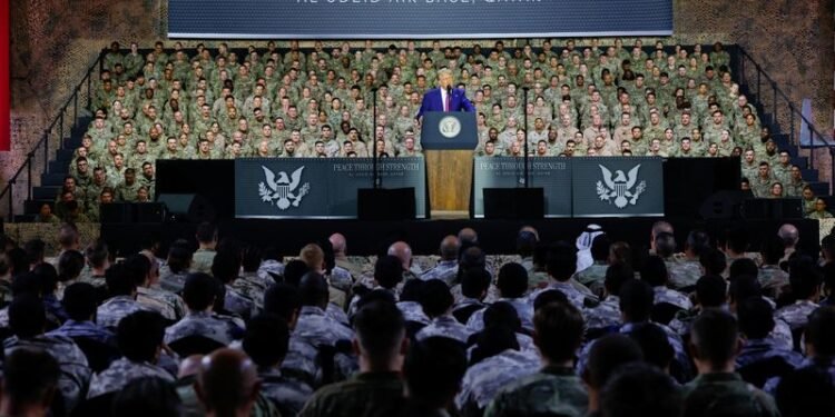 Factbox-What are the main US military bases in the Middle East?