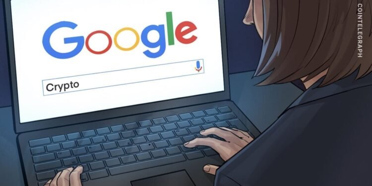 Google Search Interest in 'Crypto' Near 1-Year Lows Amid Market Crash