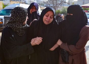 Israeli airstrikes kill 9 in Gaza, including tent camp, Palestinian officials say