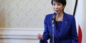 Japan PM Takaichi’s party poised for landslide victory, Asahi poll shows