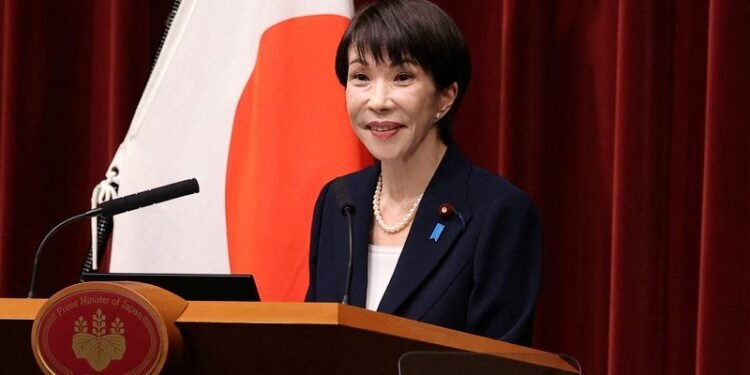 Japan PM talks up weak yen even as her government works to counter currency decline