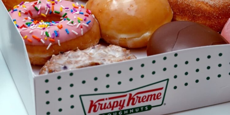 Krispy Kreme’s sales fell again. Here’s why it was good for the stock this time.