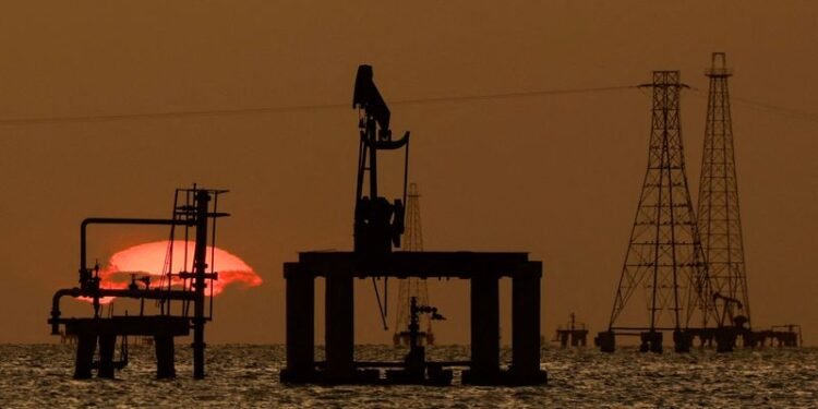 Oil drops amid Iran nuclear talks, US tariff uncertainty