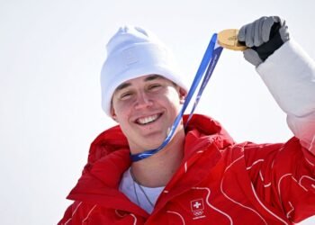 Olympics-Alpine skiing-Switzerland’s Von Allmen wins downhill gold