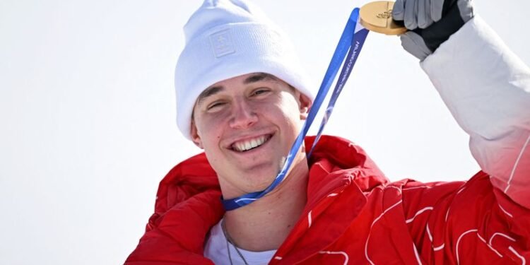 Olympics-Alpine skiing-Switzerland’s Von Allmen wins downhill gold