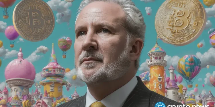 Peter Schiff wants you to sell your Bitcoin as he predicts 84% crash