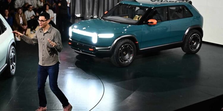 Rivian’s stock jumps as investors cheer big growth potential this year