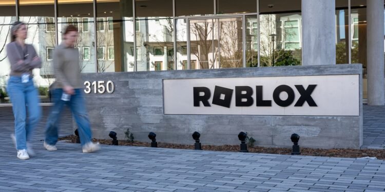 Stocks making the biggest moves midday: AMZN, CNC, RBLX