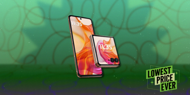 The 2024 Motorola Razr+ Is Over $130 Off Right Now