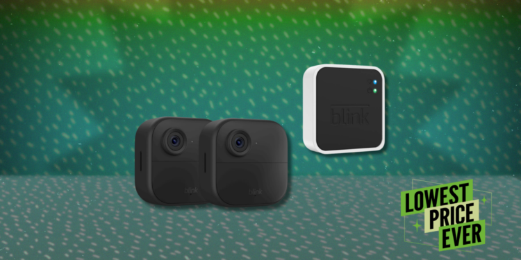 The Blink Outdoor 4 Security Camera Two-Pack Is 60% Off Right Now
