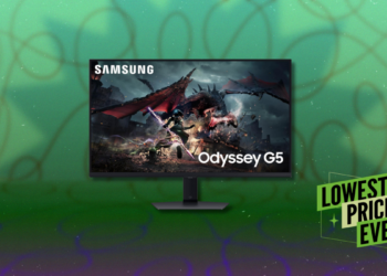 The Samsung Odyssey G50D Gaming Monitor Is Nearly 50% Off Right Now
