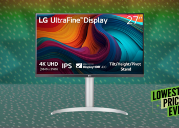 This 27-Inch LG Ultrafine 4K Monitor Just Dropped to Under $200