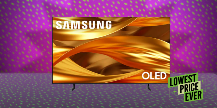 This 65-Inch Samsung OLED TV Is on Sale for $900 Right Now