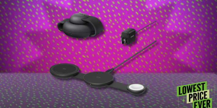 This Foldable 3-in-1 Anker Charging Pad Is $50 Off Right Now