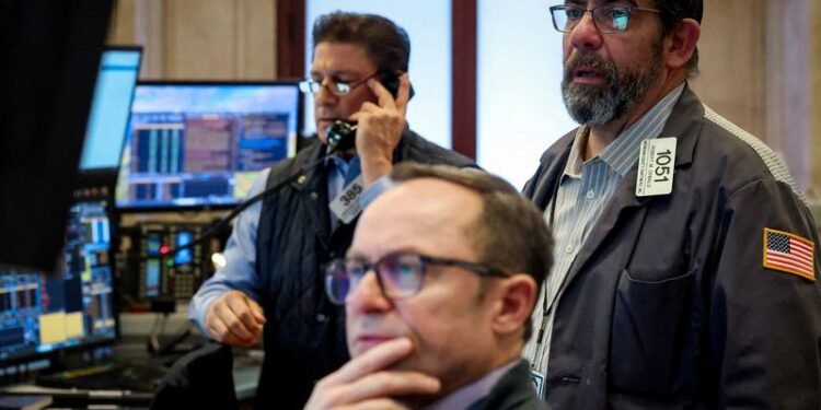 Wall St on course for monthly declines on AI worries, renewed tariff angst, geopolitical strife