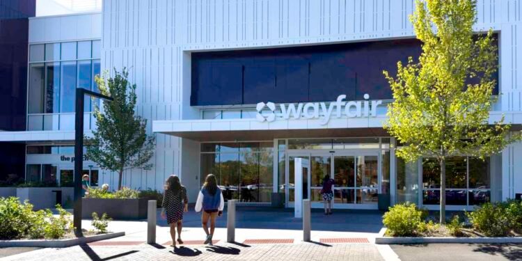 Wayfair’s stock sinks, as investors worry expansion plans will hurt profits