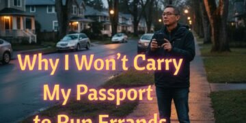 Why I Won’t Carry My Passport to Run Errands